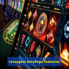 tatuagem botafogo feminina